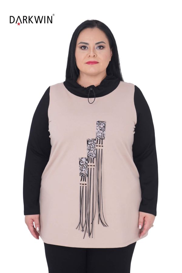 9056 CNG BLUZ BLACK - 1