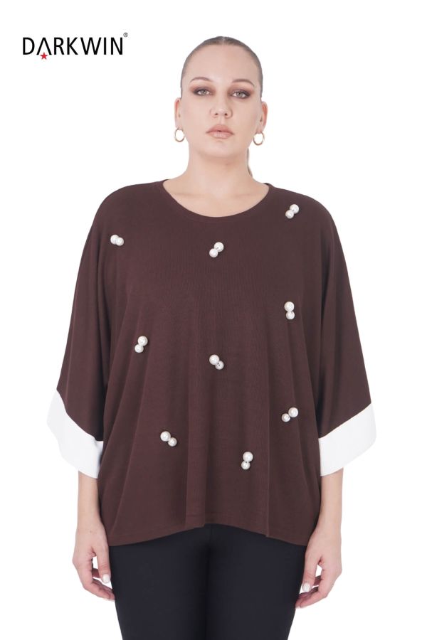 9059 CNG BLUZ BROWN - 1