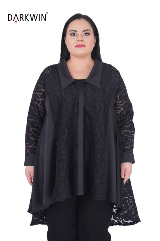 9062 CNG CEKET-BLUZ BLACK - CNG