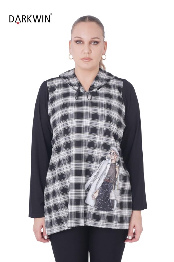 9066 CNG BLUZ BLACK - 1