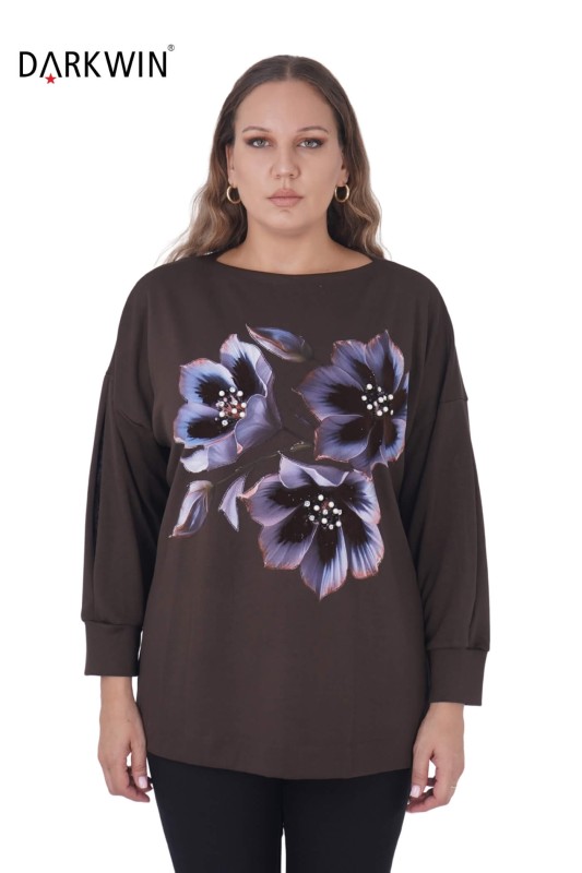 9148 DARKWIN TUNİK KAHVE - DARKWIN