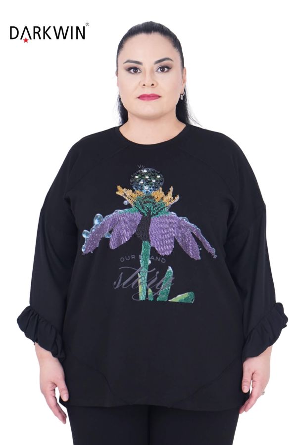 9149 DARKWIN BLUZ SIYAH - 1