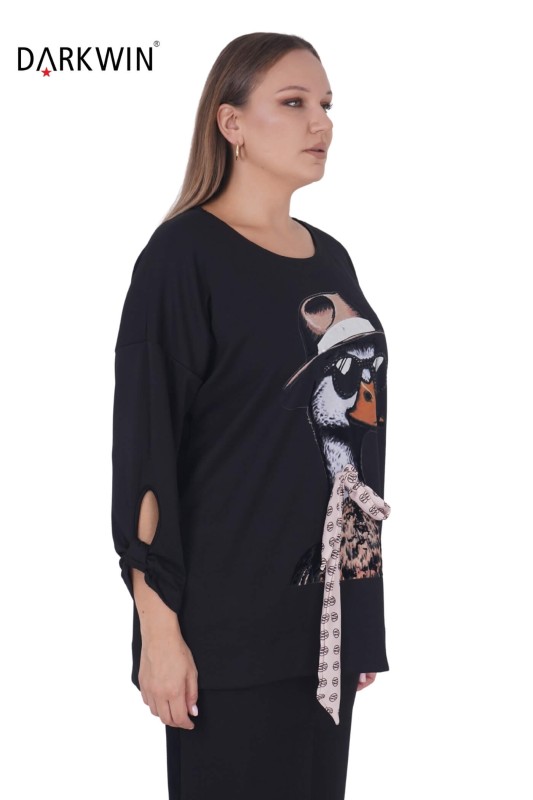 9150 DARKWIN TUNİK SIYAH - 2