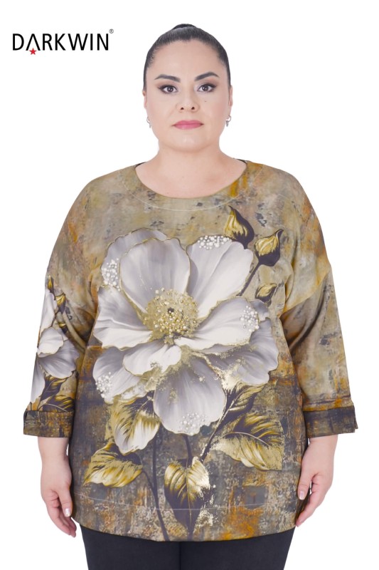 9152 DARKWIN TUNİK BEJ - DARKWIN