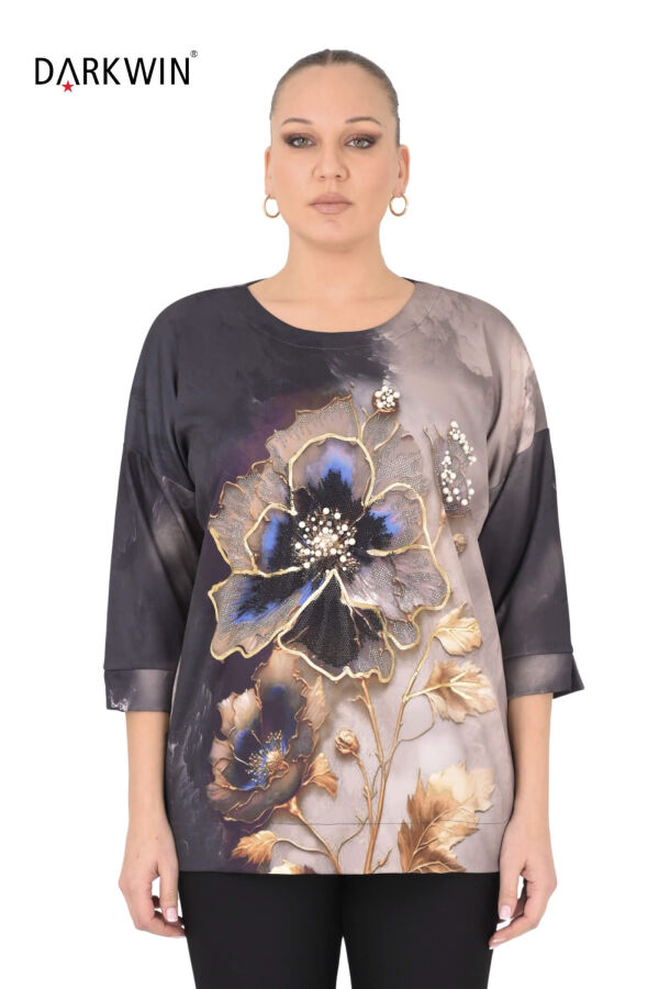 9154 DARKWIN TUNİK GRI - 1