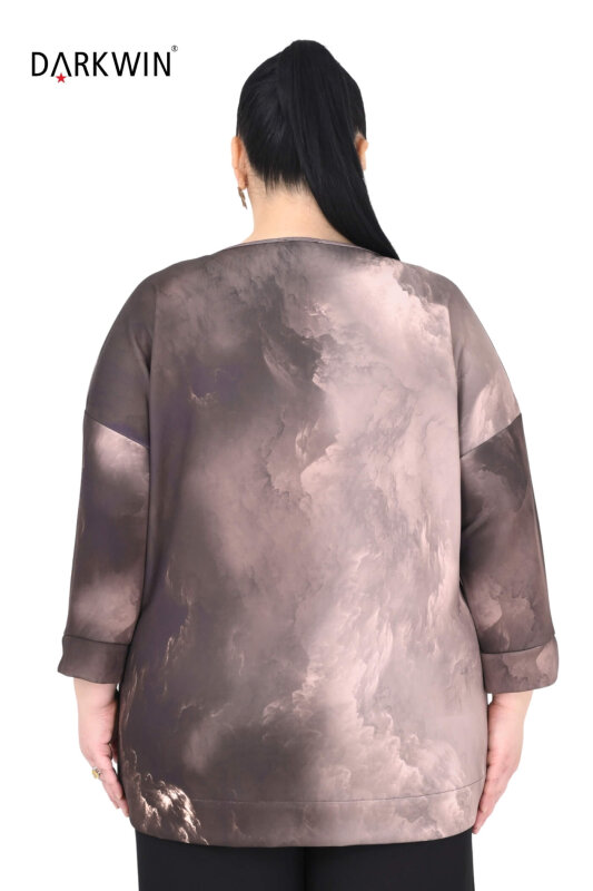 9154 DARKWIN TUNİK KAHVE - 5