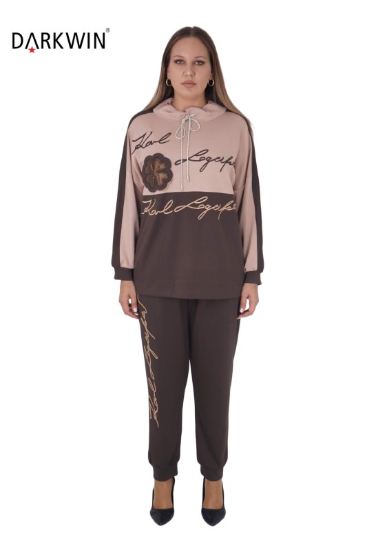 9156 DARKWIN SWEAT-PANTOLON BEJ - 1