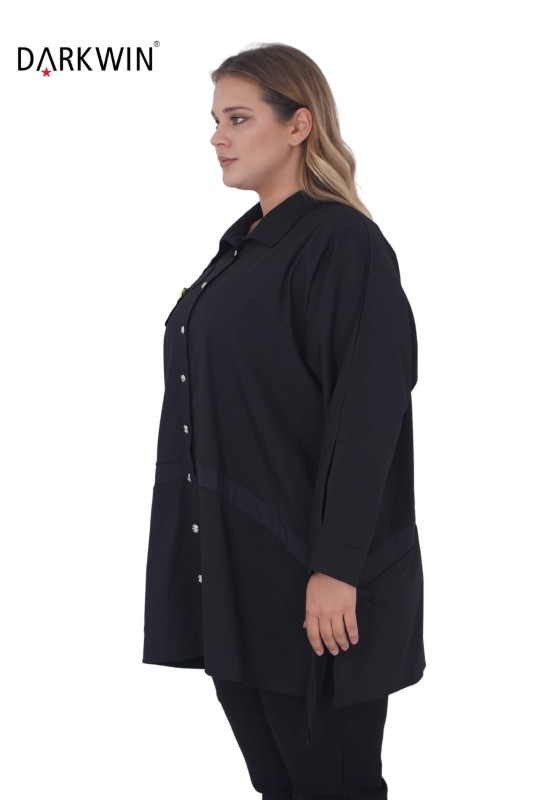 9181 DARKWIN GÖMLEK SIYAH - DARKWIN (1)