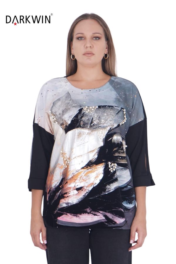 9182 DARKWIN BLUZ SIYAH - 1