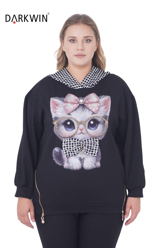 9183 DARKWIN BLUZ SIYAH - 1