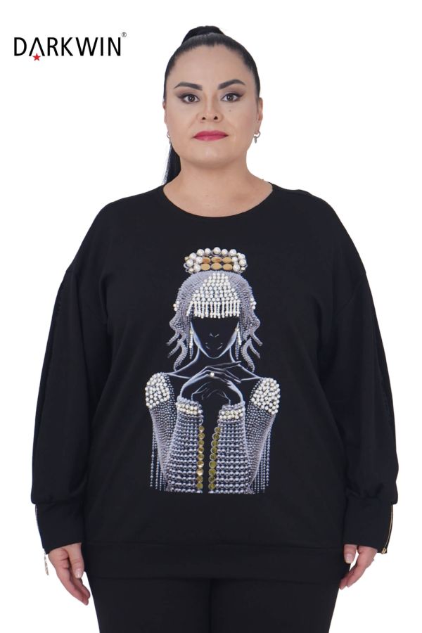 9185 DARKWIN BLUZ SIYAH - 1