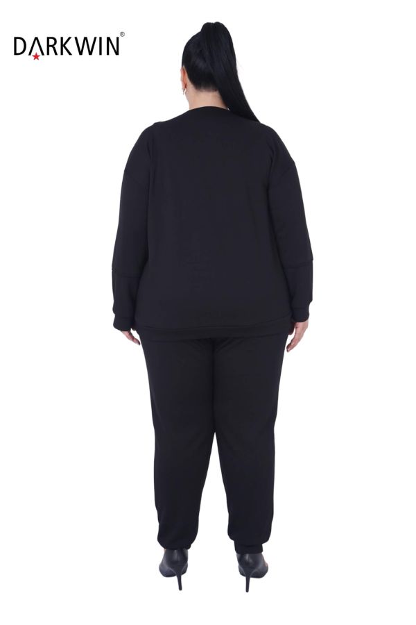 9191 DARKWIN BLUZ-PANTOLON SIYAH - 3