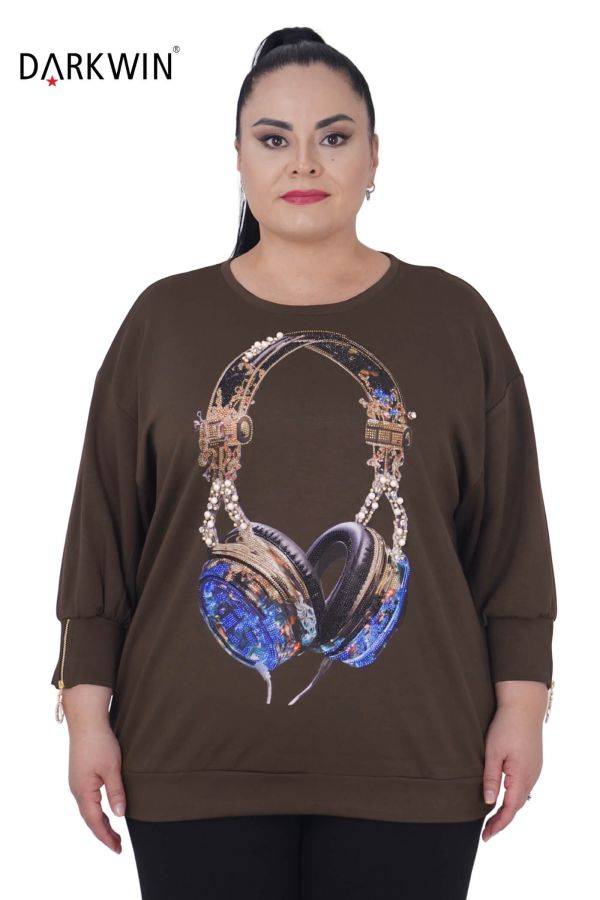9192 DARKWIN BLUZ KAHVE - 1
