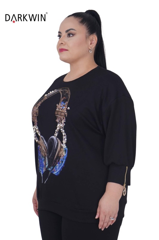 9192 DARKWIN BLUZ SIYAH - DARKWIN (1)