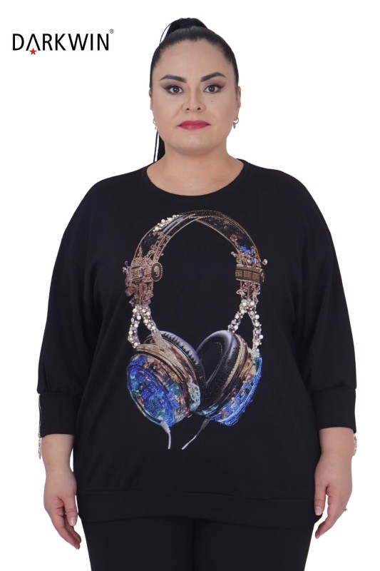 9192 DARKWIN BLUZ SIYAH - 1