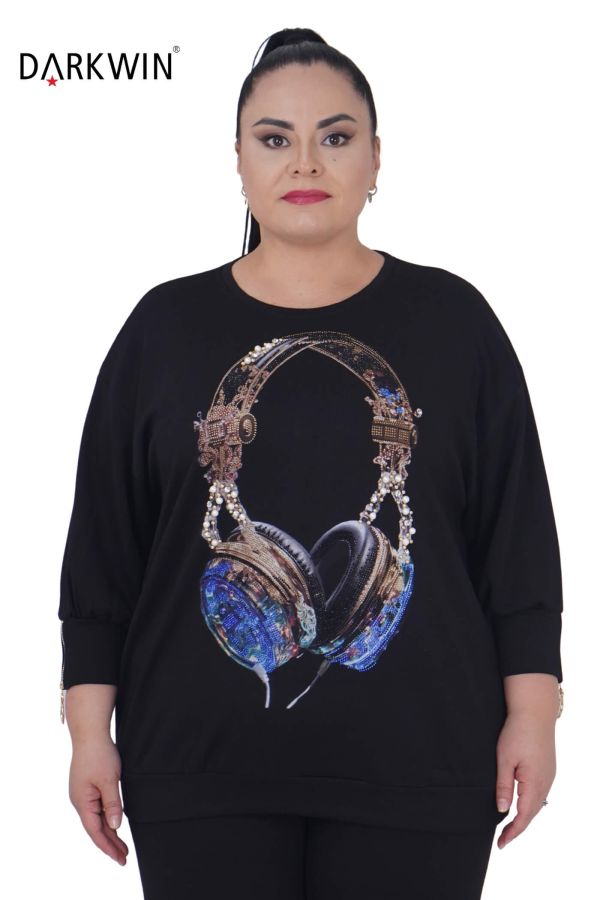 9192 DARKWIN BLUZ SIYAH - 1