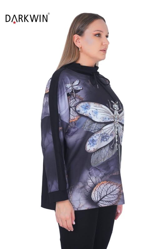 9193 DARKWIN BLUZ SIYAH - DARKWIN (1)