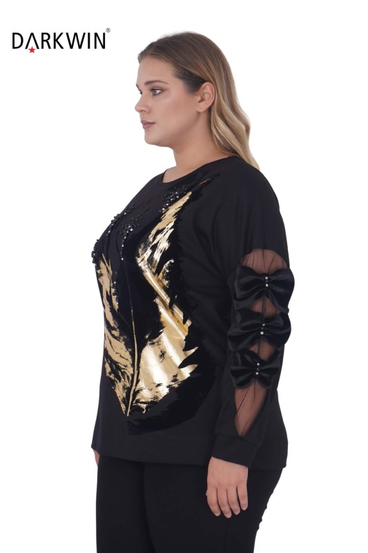 9194 DARKWIN BLUZ SIYAH - DARKWIN (1)