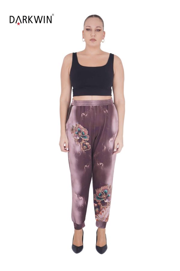 9198 DARKWIN BLUZ-PANTOLON KAHVE - 5