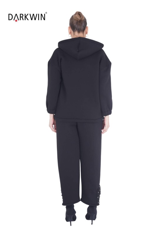 9228 DARKWIN BLUZ-PANTOLON SIYAH - 3