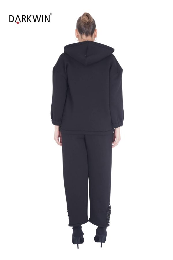 9228 DARKWIN BLUZ-PANTOLON SIYAH - 3