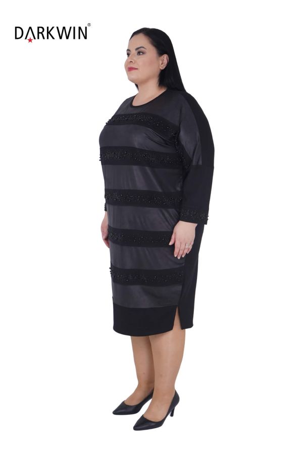 9239 DARKWIN ELBİSE SIYAH - 2