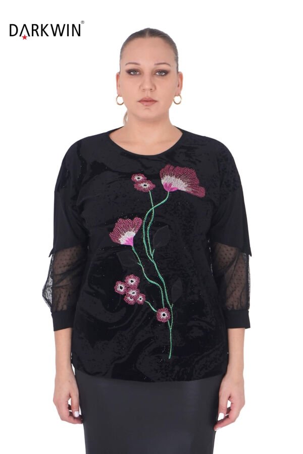 9284 DARKWIN BLUZ SIYAH - 1