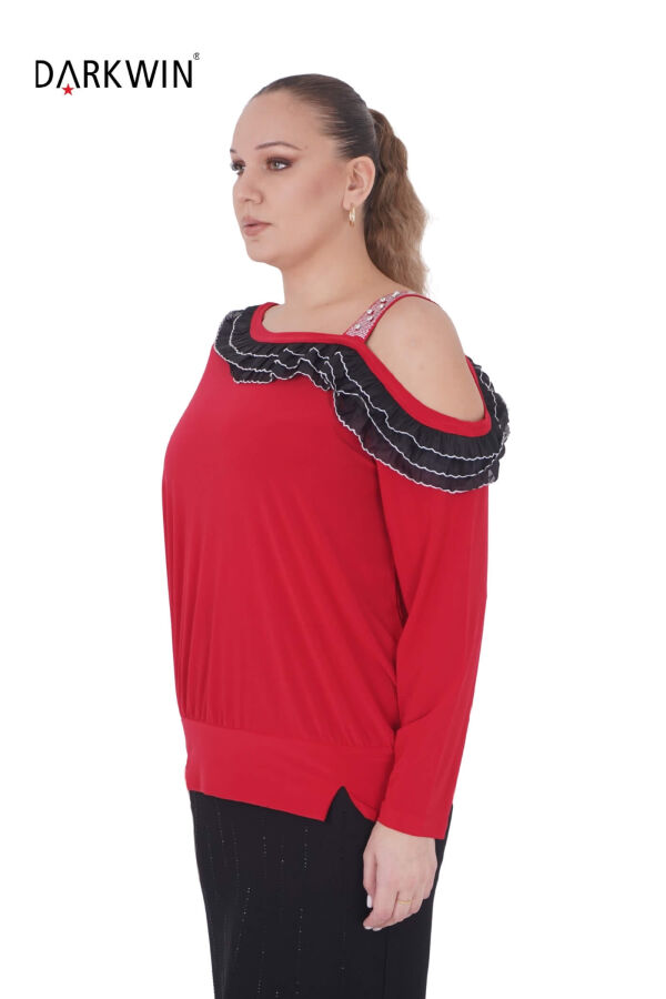 9285 DARKWIN BLUZ KIRMIZI - 2