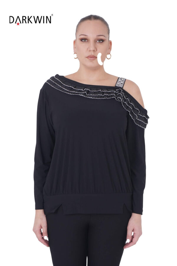 9285 DARKWIN BLUZ SIYAH - 1