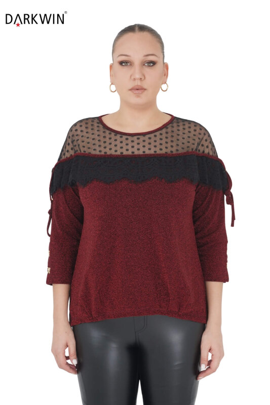 9291 DARKWIN BLUZ BORDO - 1