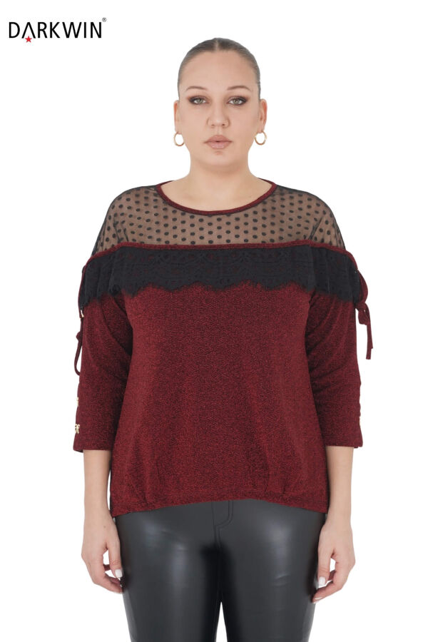 9291 DARKWIN BLUZ BORDO - 1