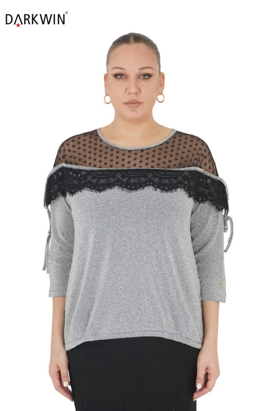 9291 DARKWIN BLUZ GRI - 1