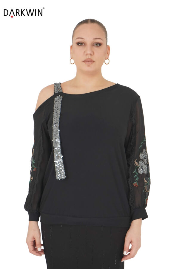 9293 DARKWIN BLUZ SIYAH - 3