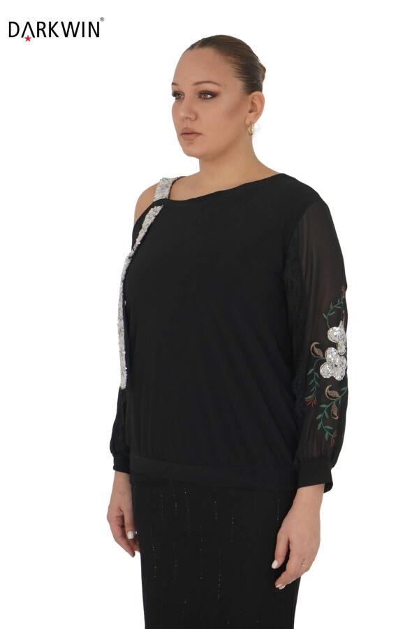 9293 DARKWIN BLUZ SIYAH - 5