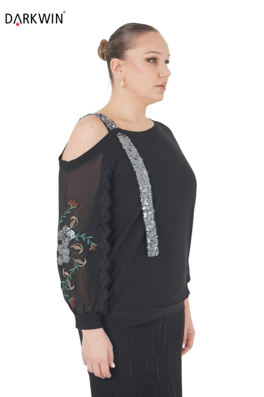 9293 DARKWIN BLUZ SIYAH - 8