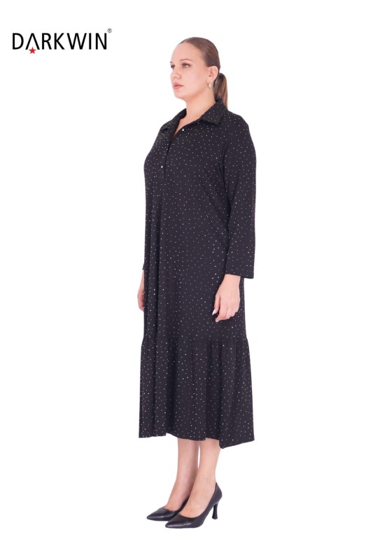 9371 DARKWIN ELBİSE SIYAH - DARKWIN (1)