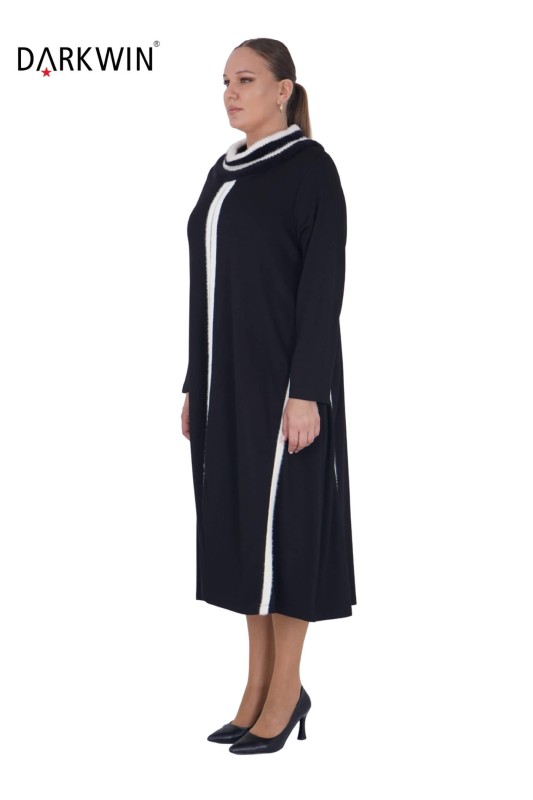 9375 DARKWIN ELBİSE SIYAH - DARKWIN (1)