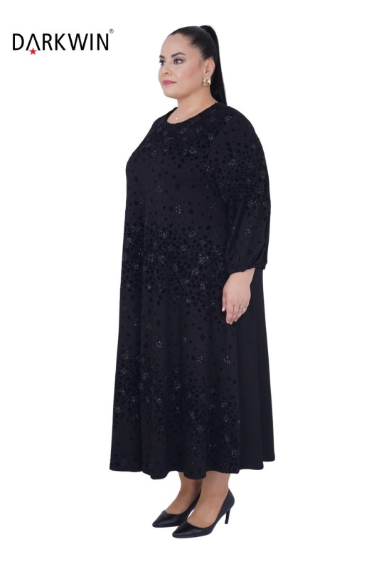 9378 DARKWIN ELBİSE SIYAH - DARKWIN (1)