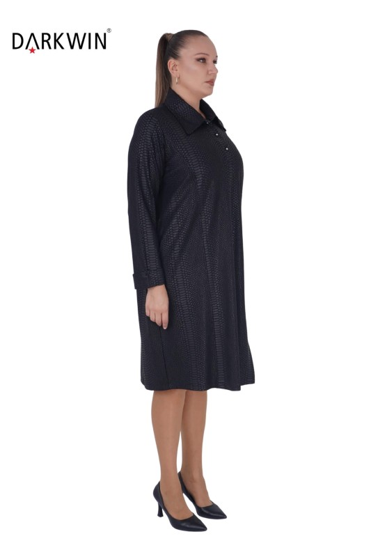 9381 DARKWIN ELBİSE SIYAH - DARKWIN (1)