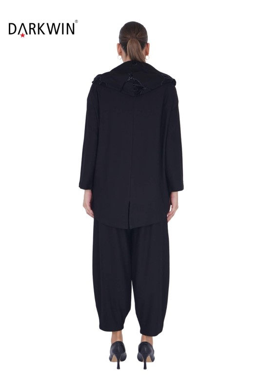 9382 DARKWIN HIRKA-PANTOLON SIYAH - Thumbnail