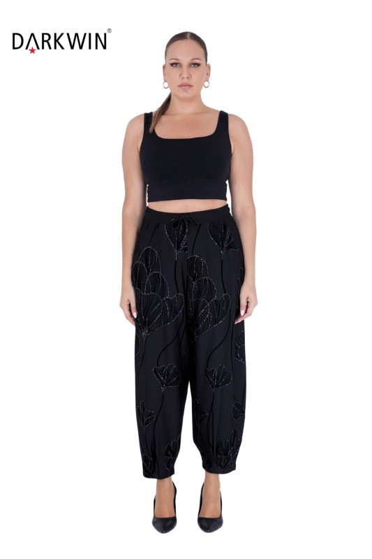 9382 DARKWIN HIRKA-PANTOLON SIYAH - Thumbnail