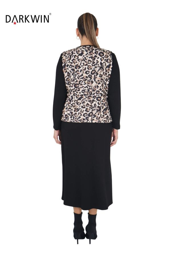 9403 DARKWIN ELBİSE-YELEK SIYAH - 3