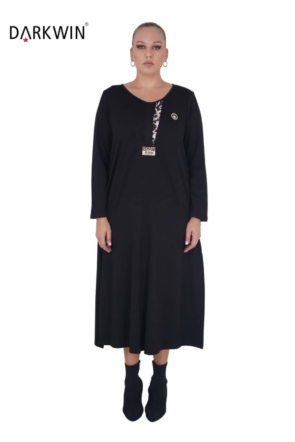 9403 DARKWIN ELBİSE-YELEK SIYAH - 4