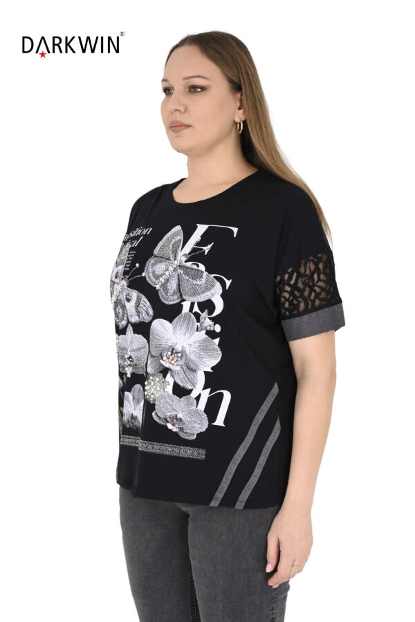 9450 MONICA MAGNI BLUZ SIYAH - 5