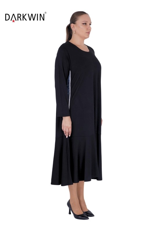 9460 DARKWIN ELBİSE SIYAH - DARKWIN (1)