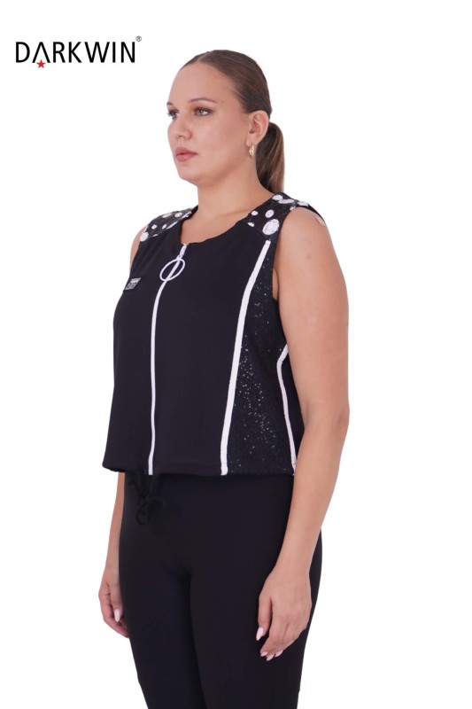 DARKWIN - 9466 DARKWIN YELEK SIYAH (1) DARKWIN - 9466 DARKWIN YELEK SIYAH (1)