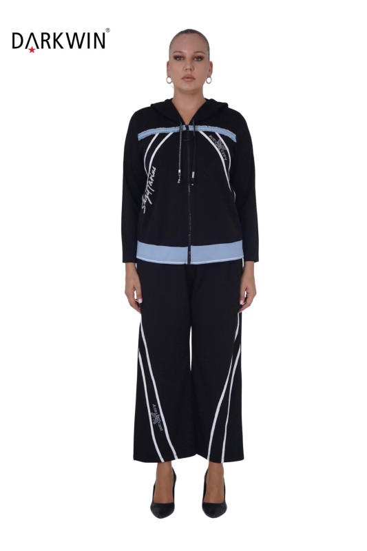 9478 DARKWIN MONT-PANTOLON SIYAH - Thumbnail