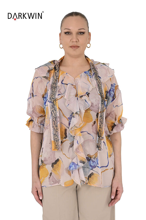 9489 DARKWIN BLUZ DESENLI - 1