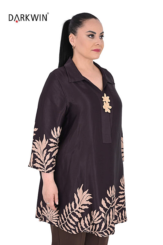 9501-06 DARKWIN TUNİK KAHVE - 2