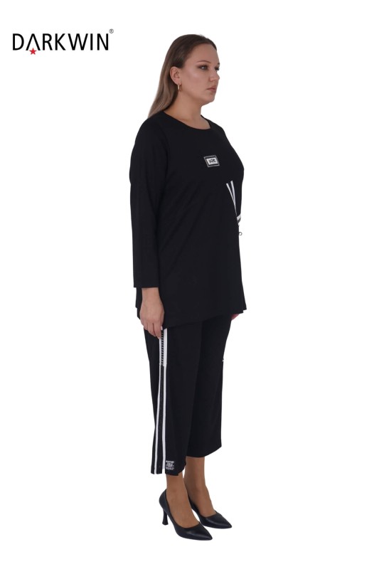 DARKWIN - 9532 DARKWIN BLUZ-PANTOLON SIYAH (1) DARKWIN - 9532 DARKWIN BLUZ-PANTOLON SIYAH (1)